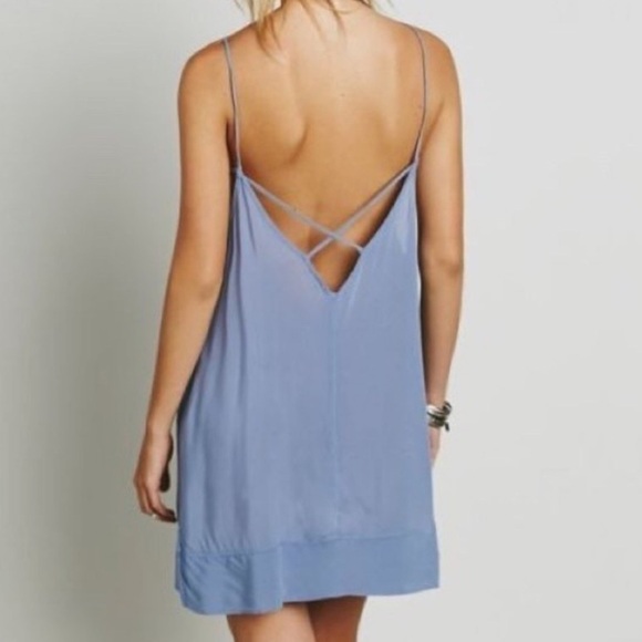 Free People Dresses & Skirts - Free People Intimately Side By Side Slip Dress Side Cut Outs Size Medium
